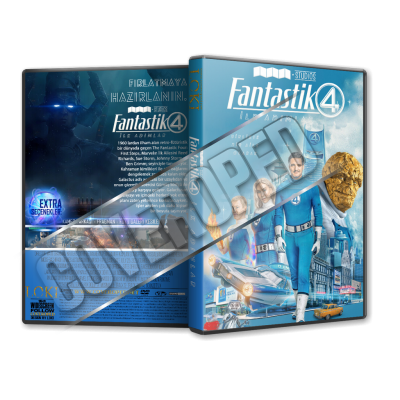 Fantastik Dörtlü İlk Adımlar - 2025 Türkçe Dvd Cover Tasarımı Fantastik Dörtlü İlk Adımlar - 2025 Türkçe Dvd Cover Tasarımı